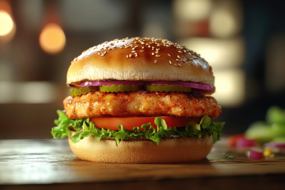Zinger Chicken Burger
