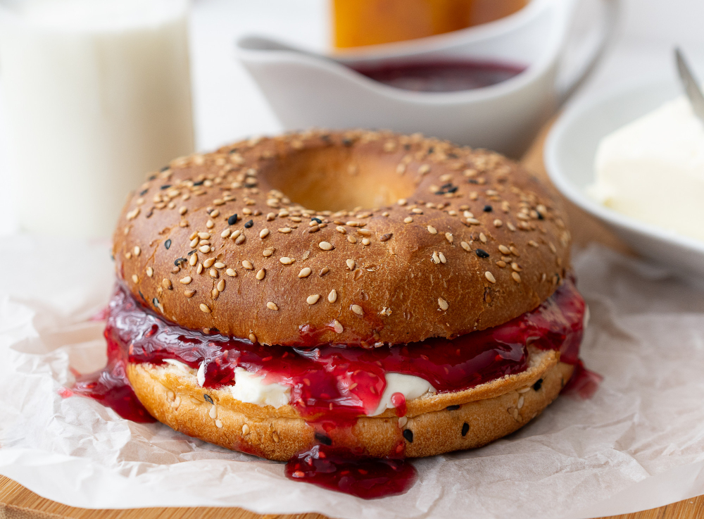 Jam Delight Bagel